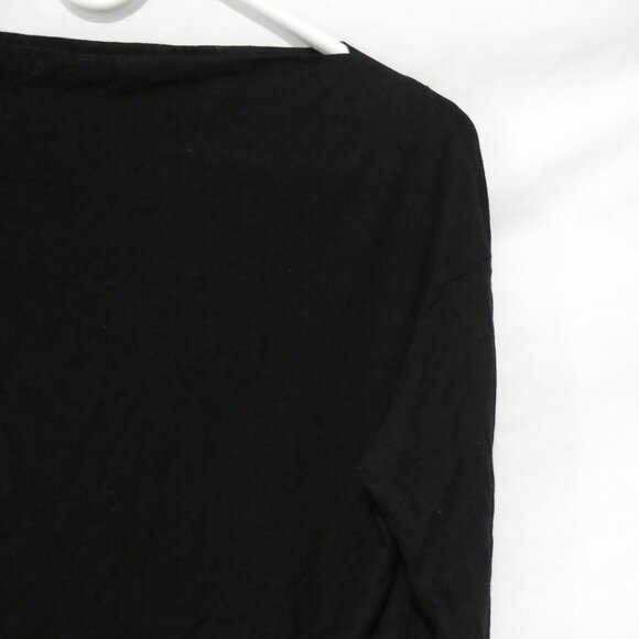 JOE FRESH | small | Black Long Sleeve Pullover Shirt - Picture 12 of 14